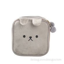 Travel Toiletry Storage Animal Style Short Makeup Bag